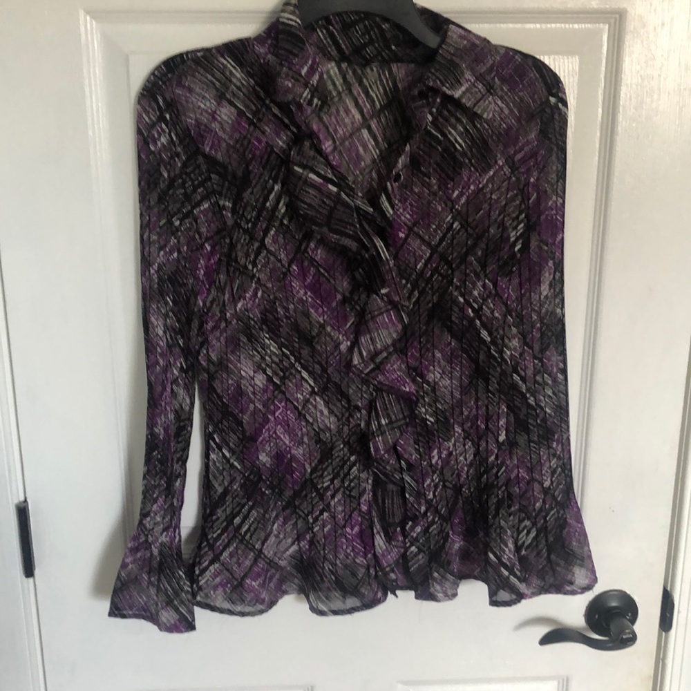 sheer blouse